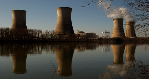 Three Mile Island, pictured here near Middletown, PA, was the site of the worst nuclear accident in the United States. Ongoing safety concerns are just one reason that investing in nuclear energy is a bad idea.
  (AP/Chris Gardner)