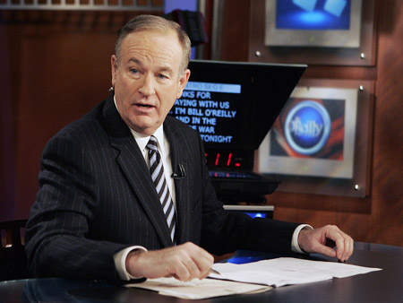 Bill O'Reilly insisted in October of 2006 that those who "fail in this country" are "stupid," "addicted," or have "mental problems." While networks like CBS do a poor job reporting on poverty, hosts like O'Reilly make outright ideological assumptions. (AP/Jeff Christensen)