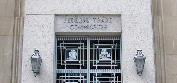 The Federal Trade Commission building in Washington, DC. (Flickr/AlbinoFlea)