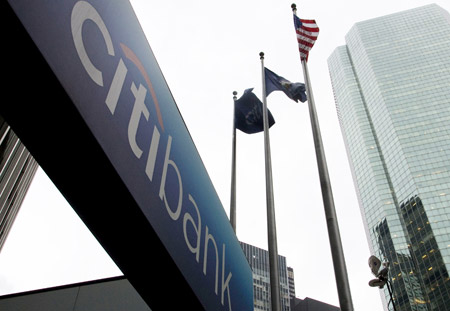 Citigroup Inc. announced on November 14 that it would raise its credit card interest rates just weeks after accepting $25 billion from the federal government to help the economy recover. (AP/Jin Lee)