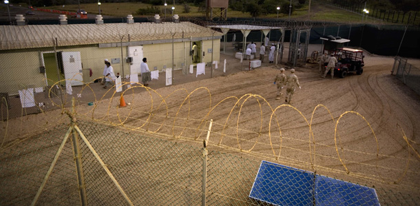 Across the political spectrum, there is a growing consensus that the existing system of long-term detention of terrorism suspects without trial through the network of facilities in Guantánamo (above) and elsewhere is an unsustainable liability for the United States that must be changed. (AP/Brennan Linsley)