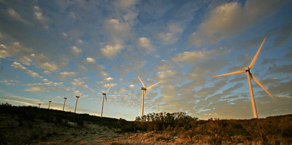 Investments in renewable energy in the recovery and reinvestment act will create jobs. (AP Photo/Lenny Ignelzi)