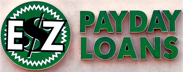 A Payday Loans store is open for business in Springfield, Illinois. (AP/Seth Perlman)