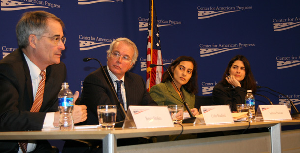 A group of experts joined CAP to discuss the present and future role of the G20 and strategies for addressing the global economic crisis. (Center for American Progress)