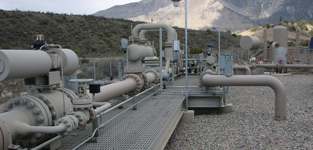 The Piceance Basin natural gas facility in Colorado in shown on April 15, 2009. Earlier this year Colorado passed new oil and gas regulations that could serve as best practices for the rest of the country as natural gas use is expected to increase. (Flickr/<a href=