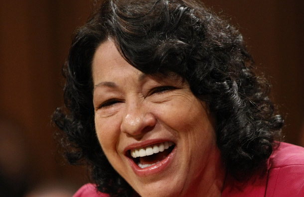 The Senate confirmed Judge Sonia Sotomayor to the Supreme Court today by a 68-31 vote. (AP/J. Scott Applewhite)