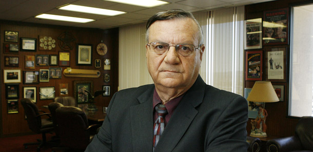 The Department of Homeland Security recently proposed curtailing the immigration enforcement authority of Sheriff Joe Arpaio, the Maricopa County, Arizona lawman who already is under investigation by the U.S. Justice Department and FBI for alleged civil rights violations. But Arpaio will likely continue his raids without comprehensive legislation that addresses fair treatment of immigrants.
<br /> (AP/Ross D. Franklin)