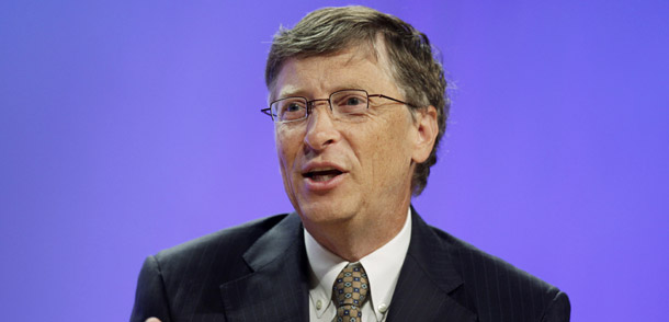 Bill Gates speaks during the National Conference of State Legislatures held at the Pennsylvania Convention Center in Philadelphia on July 21, 2009. His foundation announced yesterday that four sites serving over 350,000 students will receive grants totaling $290 million to implement bold plans to transform how teachers are recruited, developed, rewarded, and retained. Two of the sites have received grants from the Teacher Incentive Fund. (AP/Matt Rourke)