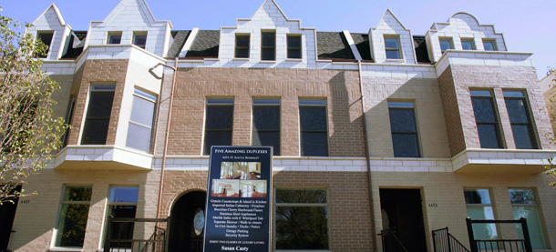 New homes for sale in Chicago. New housing market data shows that housing prices may be beginning to stabilize. (AP/Charles Rex Arbogast)