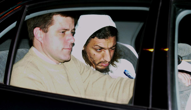 Conservatives tout military commissions, but they've never handled a case remotely like Umar Farouk Abdulmutallab’s. A criminal court obtained a conviction in an identical case: Richard Reid’s (above) failed bombing of a transatlantic airliner in December 2001. (AP/Elise Amendola)