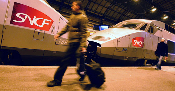 France’s SNCF is one of the top competitors for President Barack Obama’s $8 billion grant to build high-speed rail corridors across the United States. These rail corridors will decrease our dependence on foreign oil and fossil fuels and reduce greenhouse gas emissions. (AP/Bob Edme)