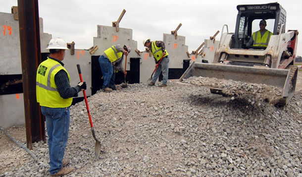 Jobs in the construction sector and related industries are suffering more compared to other parts of the economy, resulting in sustained high unemployment and significant available manufacturing capacity. (AP/Mike Gullett)