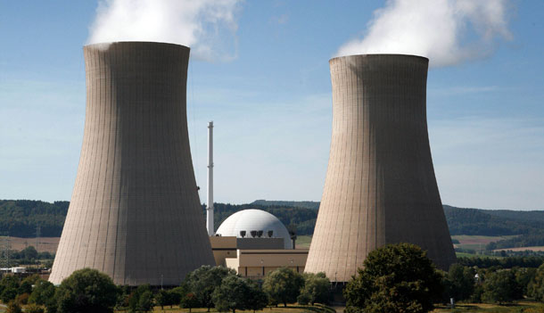 The huge cost of nuclear power means that taxpayers will have to provide nuclear loan guarantees to finance new projects if the president and Congress are serious about building new reactors. The terms of these guarantees must include adequate protections for taxpayers. (AP/Focke Strangmann)