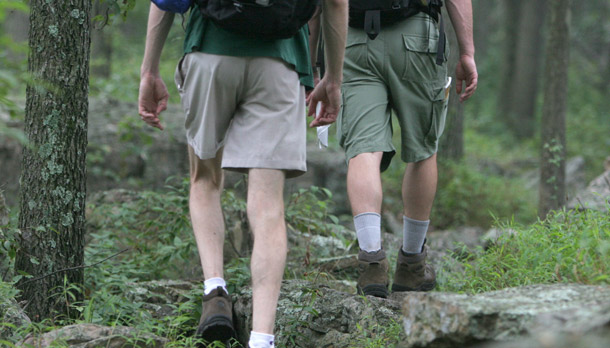 Several questionable chemicals are used in the manufacturing of outdoor products. Outdoor lovers can purchase recycled or durable equipment, or trade or rent used products to minimize the use of these chemicals. (AP/Rick Smith)