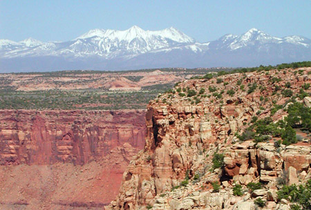 This undated shows Hatch Point, an area proposed for leasing under the Bush administration's Bureau of Land Management land outside Canyonlands National Park in southeastern Utah. (AP/Kevin Walker)