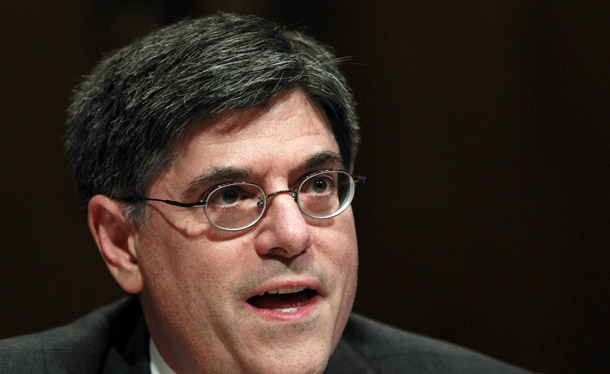 Budget Director-designate Jacob Lew testifies on Capitol Hill in Washington on September 16, 2010, before the Senate Budget Committee hearing on his nomination. (AP/Manuel Balce Ceneta)