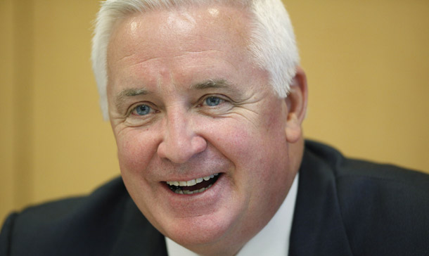 Pennsylvania Republican Gov.-elect Tom Corbett noted a common conservative argument against unemployment insurance while on the campaign trail: “People don't want to come back to work while they still have unemployment [benefits]... If we keep extending unemployment the people are going to sit there.” (AP/Matt Rourke)