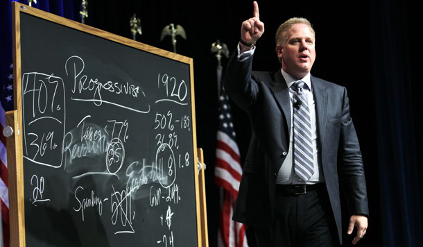 TV host Glenn Beck addresses the Conservative Political Action Conference in Washington. (AP/Jose Luis Magana)