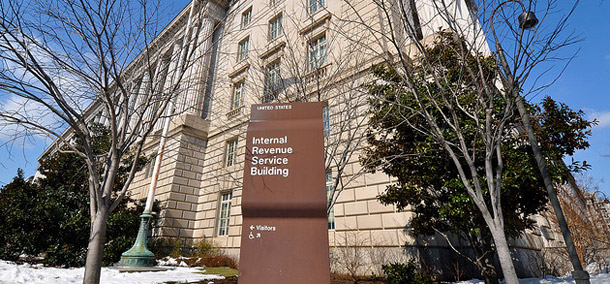 The Internal Revenue Service building is shown in Washington, D.C. Tax expenditures are really just federal spending programs administered by the IRS. (Flickr/<a href=