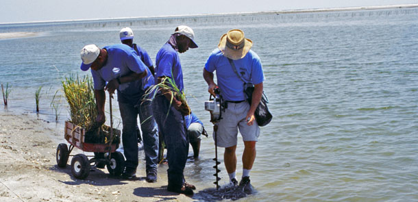 The Deepwater Horizon oil catastrophe beginning in April 2010 was a wake-up call to our nation, highlighting the Gulf Coast region’s dependence on the oil-and-gas sector, and the country’s dependence on offshore oil. (NOAA)