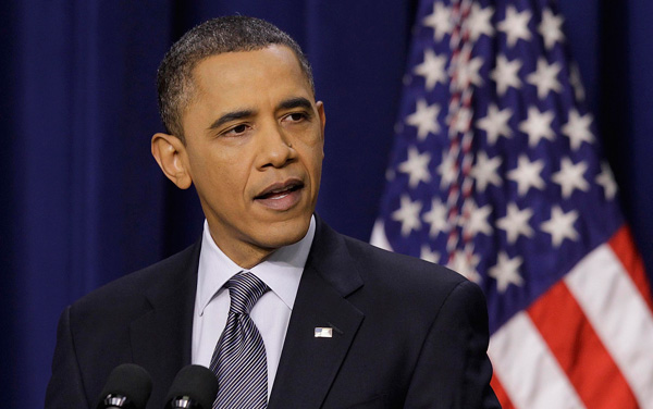 President Barack Obama makes a statement about his budget during a news conference at the White House. The president's budget makes substantial savings by cutting some of the least effective spending programs—those that dole out special breaks through the tax code. (AP/Charles Dharapak)