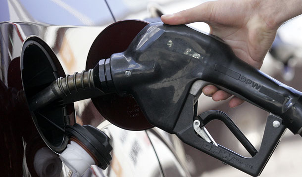 Families have seen a 13 percent increase in gas prices at the pump in the last year. (AP/Rick Bowmer)