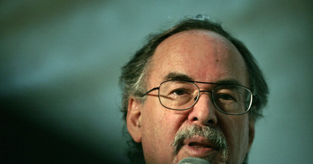 David Horowitz, above, has been decrying liberal dominance in academia for more than a decade. But a University of Virginia social psychologist has also taken up the argument and is highlighted in a recent <i>New York Times</i> article. (AP/Bebeto Matthews)