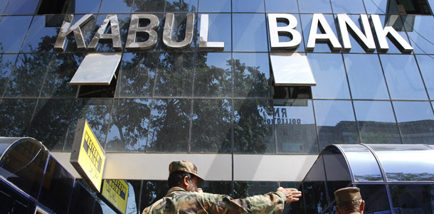 The Kabul Bank crisis highlights deep problems with the Afghanistan government's political and financial stability. (AP/Musadeq Sadeq)