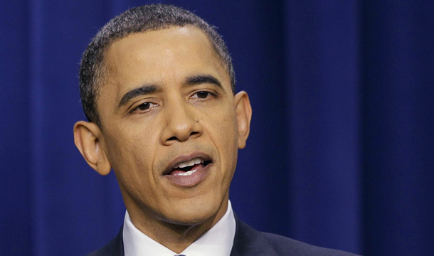 President Barack Obama answers a reporter's question during a press conference on the White House complex in Washington, Friday, March 11, 2011. (AP/Charles Dharapak)