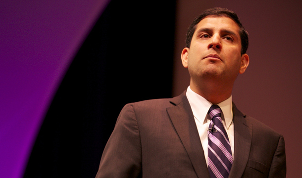 The Electronic Government Fund, which pays for multiple websites that make government data available to the public, will have its budget slashed from $34 million to just $8 million because of GOP-led cuts. U.S. Chief Information Officer Vivek Kundra, above, said many open-government projects “will experience a sharp decline given the limited amount of funding.” (Flickr/<a href=
