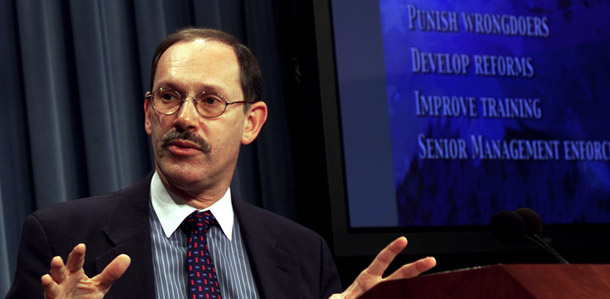 Former Bush administration Defense Department comptroller Dov Zakheim would rather the United States go into default on its debt than have the defense budget cut beyond the president's proposals. (AP/Joe Marquette)