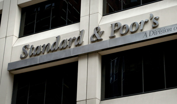 Standard & Poor's headquarters, located in New York's financial district. (AP/Karly Domb Sadof)