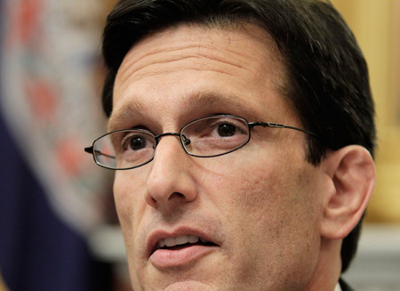 Rep. Eric Cantor's (R-VA) memo released on August 29 takes aim at unions and would do nothing to create jobs. (AP/J. Scott Applewhite)