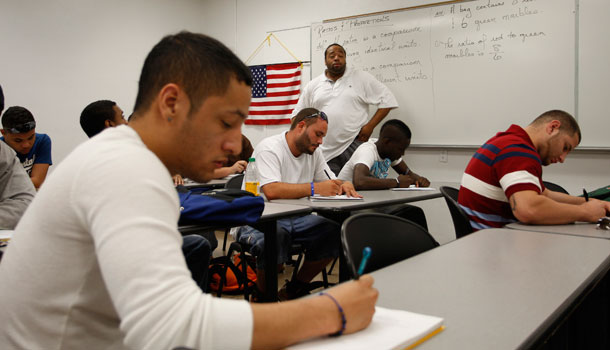 Awarding prior learning assessment credit sends the student a message that not only can they learn at the college level, but also that they already have learned at the college level (AP/ J Pat Carter)