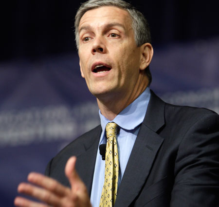 Secretary of Education Arne Duncan. (AP/Tony Dejak)