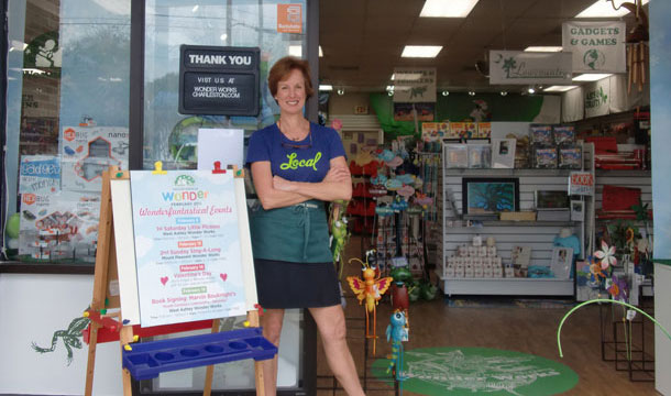 Christine Osborne, the owner of Wonder Works toy store in Charleston, South Carolina. (Flickr/<a href=