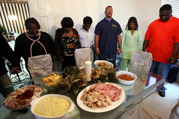 As families gather around the table this Thanksgiving, they should be thankful for the diversity within the United States and how that diversity will create a prosperous future for the entire nation. (AP/ J.D. Peters)