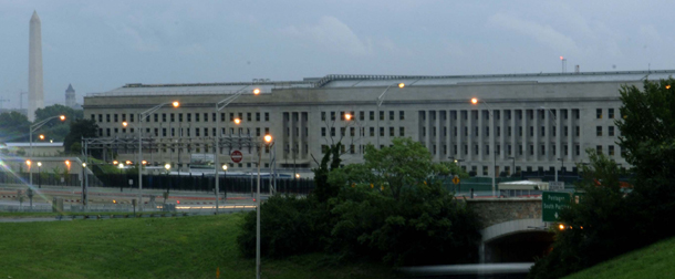 The Pentagon is shown in Washington. We need to look carefully at Defense Department R&D for unnecessary weapons systems as we have done in the past regarding unnecessary military bases. If we are to get our deficits under control, then we no longer have the luxury of throwing countless billions of dollars at Pentagon R&D and hoping they land somewhere else. (AP/Kevin Wolf)
