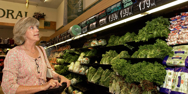 An economic assistant for the U.S. Department of Labor's Bureau of Labor Statistics finds the cost of items in a supermarket for the Consumer Price Index. The president's budget for the BLS in 2013 boosts funding for better data collection on employment and consumer spending. (AP/Stephen J. Boitano)