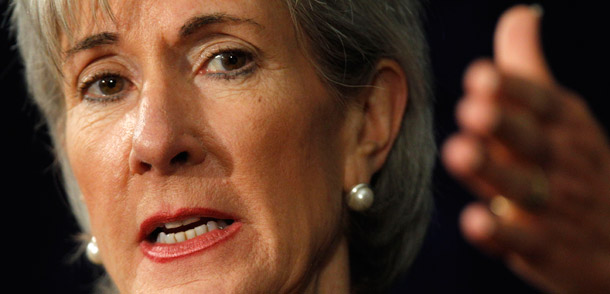 In a recent speech at the first-ever White House LGBT Health Conference, Health and Human Services Secretary Kathleen Sebelius noted, “The Affordable Care Act may represent the strongest foundation we have ever created to begin closing LGBT health disparities.” (AP/Matt Rourke)