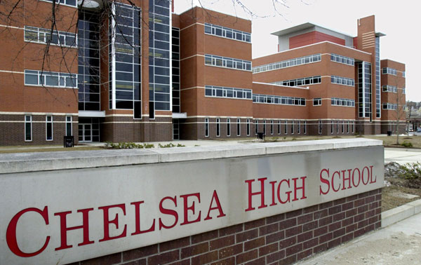 Chelsea High School in Chelsea, Massachusetts, in 2001. Massachusetts was the only state of the 11 that applied for No Child Left Behind waivers that delivered a standout plan for schedule redesign.
<br /> (Center for American Progress)