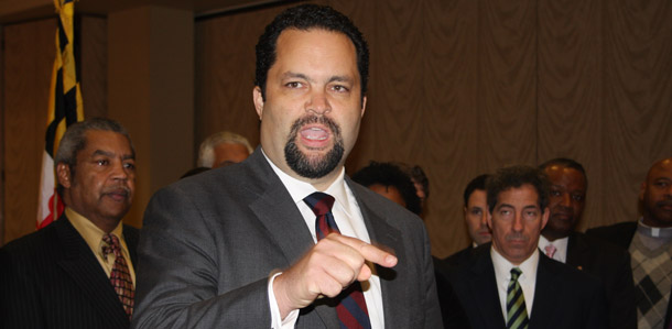 NAACP President Benjamin Jealous, above, issued a statement in support of marriage equality shortly after President Obama's announcement. But the association has long supported equal rights for gay and transgender Americans. (AP/Brian Witte)