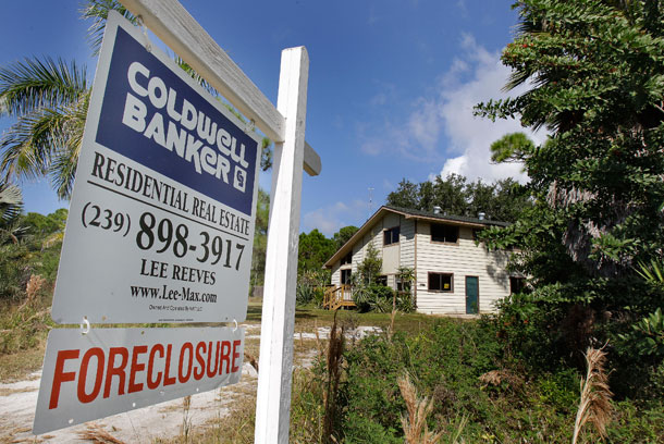 A foreclosed home is shown on Pine Island in Lee County, Florida. The U.S. housing market is where the Great Recession began and we’re unlikely to see a full recovery until the market heals. (AP/ Chris O'Meara)