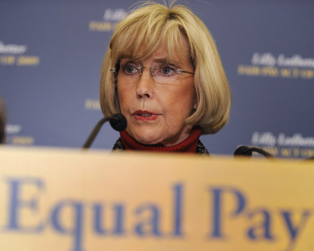 The Lilly Ledbetter Fair Pay Act, named after Lilly Ledbetter, left, was a step forward, but  it fails to get to the root of the problem. The Paycheck Fairness Act would outlaw workplace policies that make  disclosing one’s salary a cause for being fired. (AP/Susan Walsh)