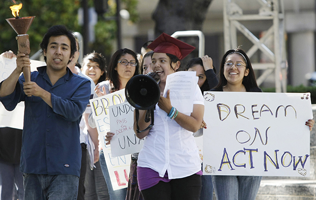 The passage of the DREAM Act will ensure that a steady stream of people is able to attend college and achieve better jobs. (AP/Rich Pedroncelli)
