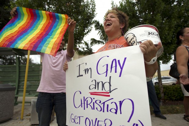 Claims of threats to “religious liberty” are all too often not about the free exercise of religion but instead about discriminating against gay Americans. (AP/J. Pat Carter)