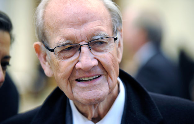 Former Democratic presidential nominee and U.S. Sen. George McGovern passed away this weekend. (AP/Cliff Owen)