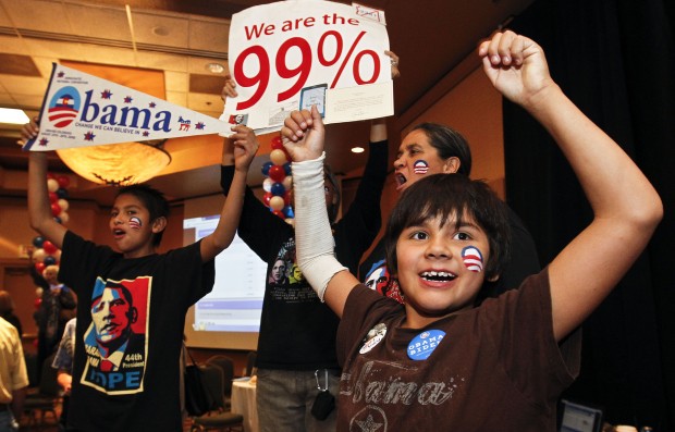 President Barack Obama's 2012 election marks the culmination of a decades-long project to build an electorally viable and ideologically coherent progressive coalition in national politics. (AP/Ross D. Franklin)