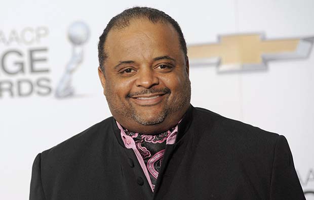 Roland Martin arrives at the 44th Annual NAACP Image Awards at the Shrine Auditorium in Los Angeles on Friday, February 1, 2013. Martin's recent removal from CNN's lineup of contracted pundits sparked an online debate. (Chris Pizzello/Invision/AP)
