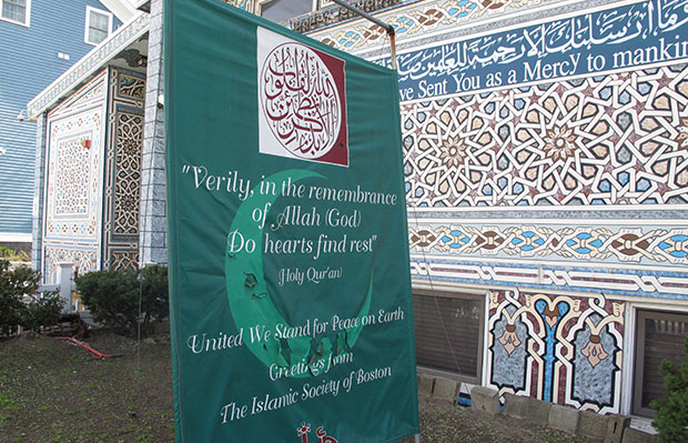 A banner reading